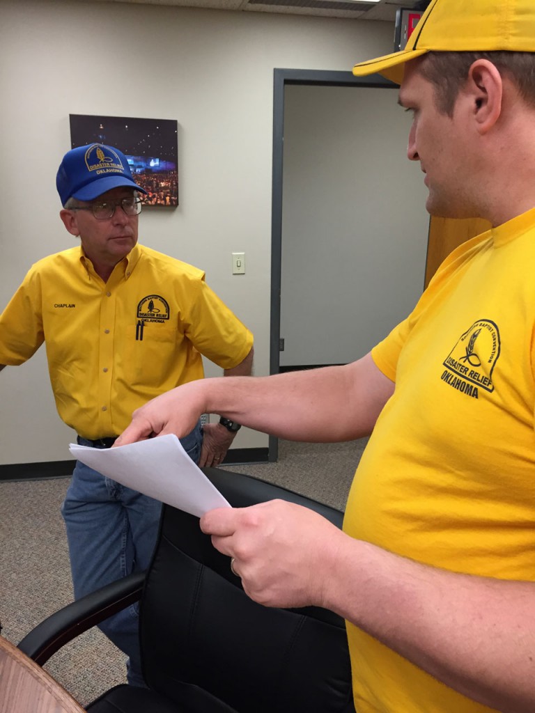 DR teams respond to March 25 storms | Oklahoma Baptist Disaster Relief